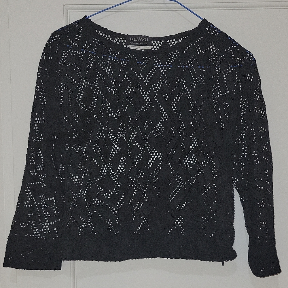 Black Knit Sweater